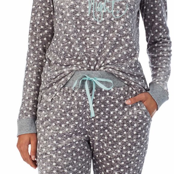 Jane and Bleecker Ladies' Fleece Pajamas - Picture 3 of 7